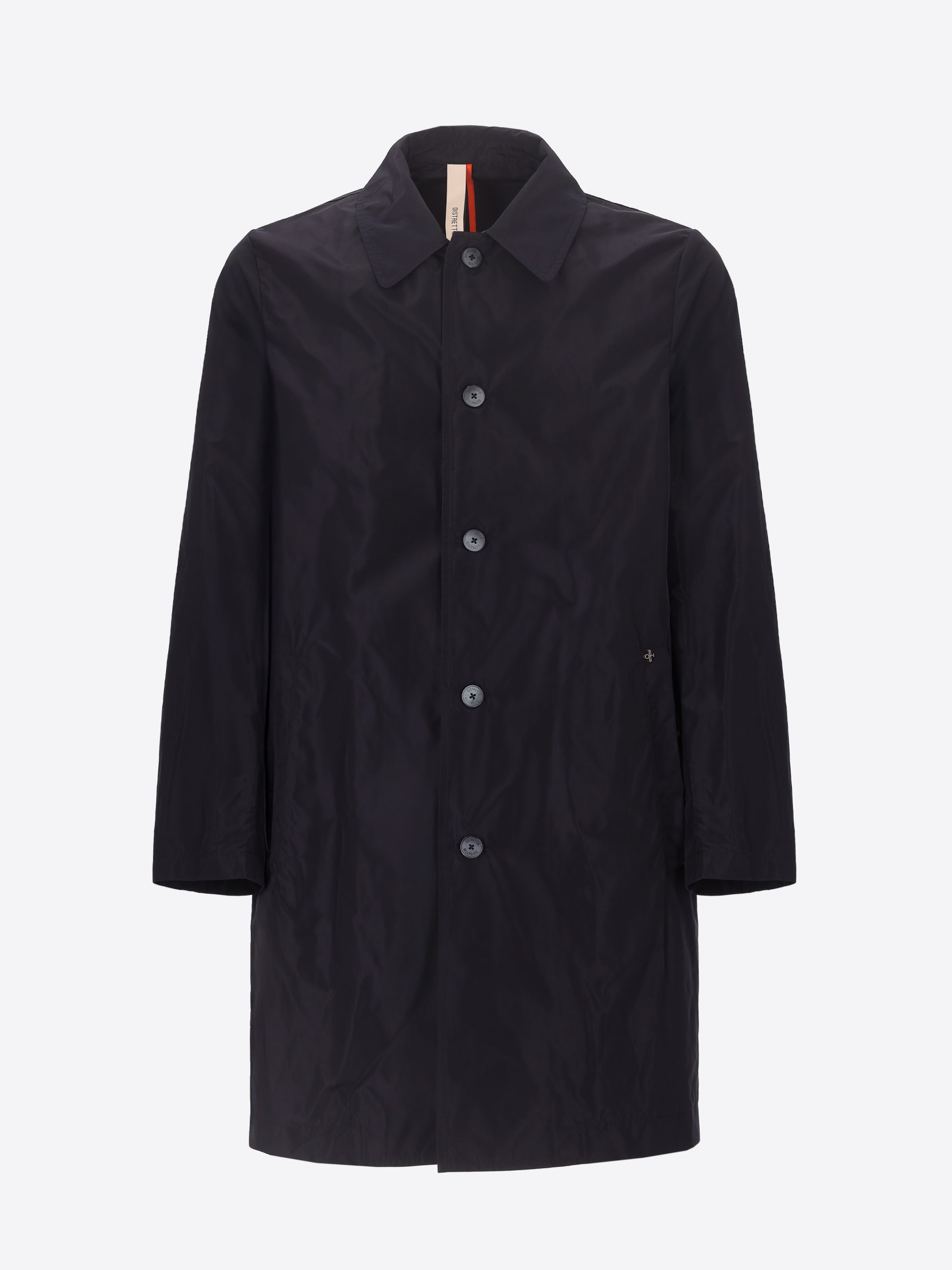 Onice Wasserabweisender Atmungsaktiver Nylon-Feel Trenchcoat