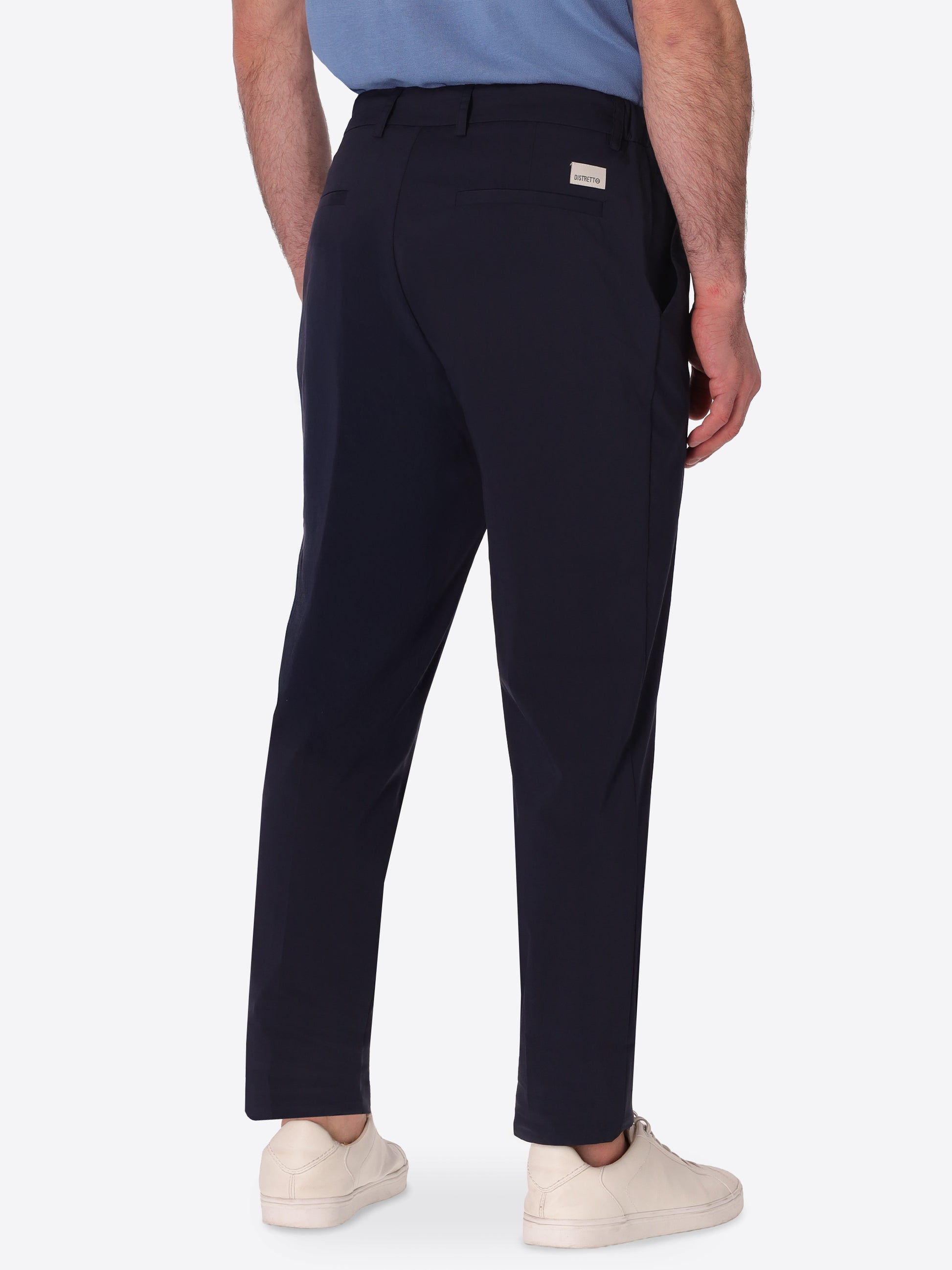 York Trousers Grano In Ultralight Cotton-Nylon Blend Fabric